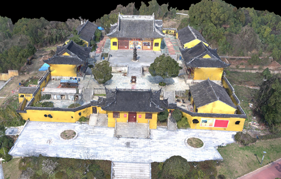安徽咸阳景区倾斜摄影